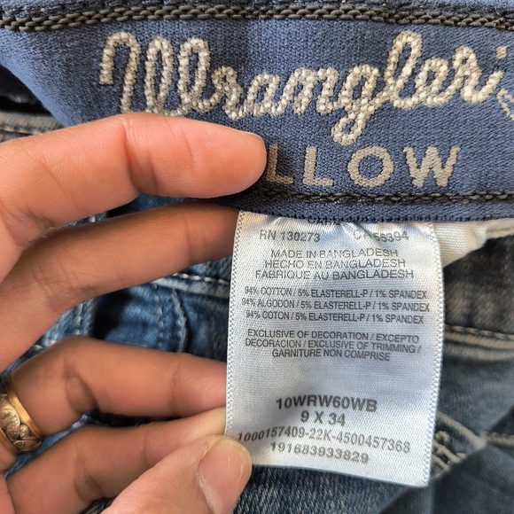 WRANGLER Willow Ultimate Riding Jeans Size 9 x 34 - Picture 7 of 10